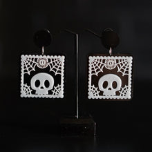 Load image into Gallery viewer, Papel Picado Acrylic Earrings