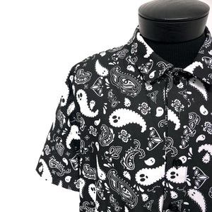 Bandana Ghostie Button Up (PREORDER)