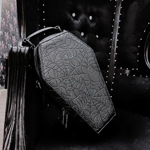 Black Widow Coffin Bag