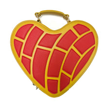 Load image into Gallery viewer, Valentine&#39;s Red Concha bag