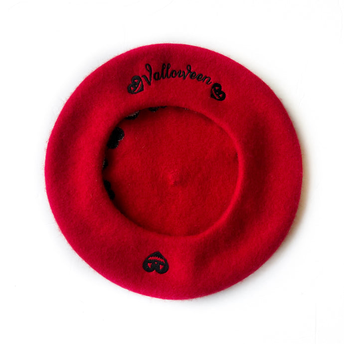 Valloween Embroidered Berets